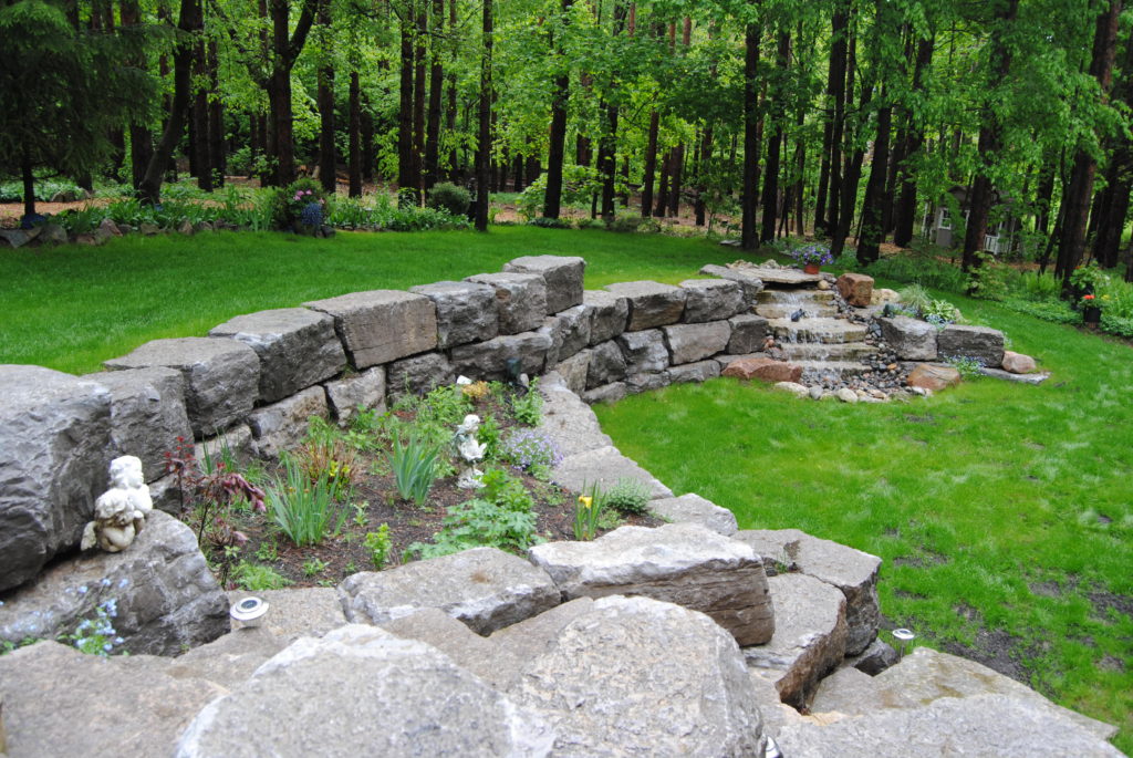 Armor Stone & Retaining Walls – Nature's Green Landscaping