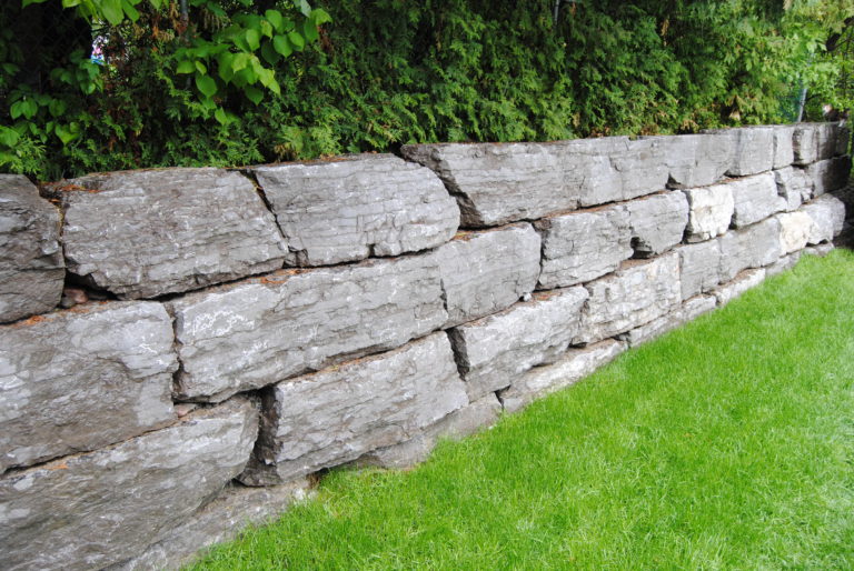 Armor Stone & Retaining Walls – Nature's Green Landscaping